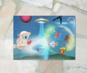 Dream Koalas Rug 5 by 7 2