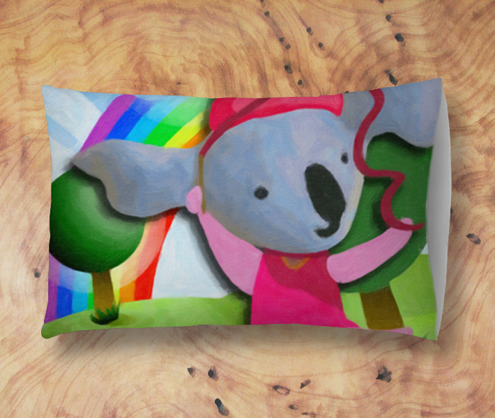 Happy Koalas App Icon Standard Pillow