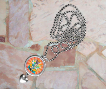 Pop Art Koalas Necklace 7