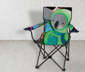 Space Koalas App Icon Beach Chair